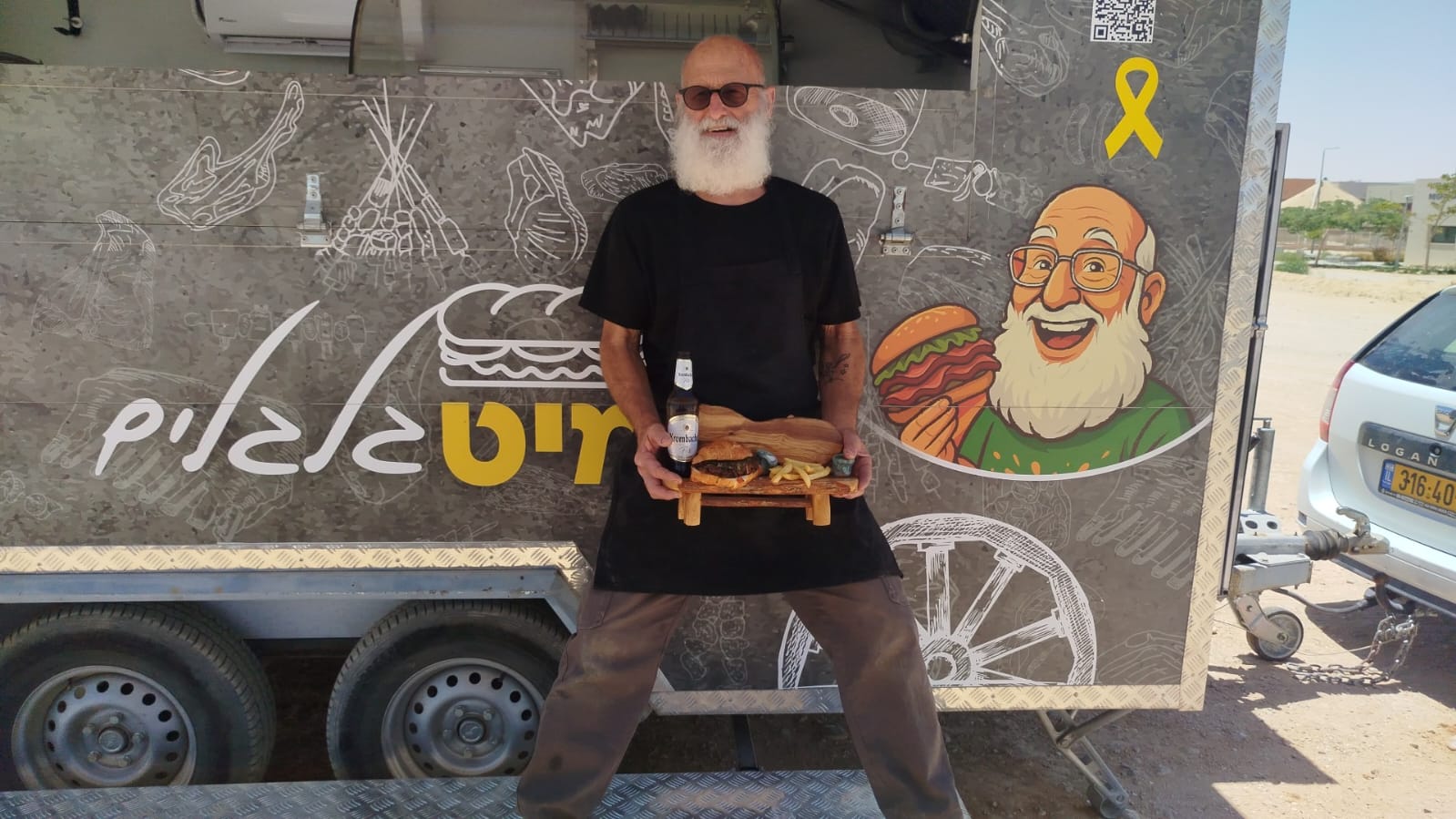 אורי הבעלים של מיטגלגלים מול הפוד טראק